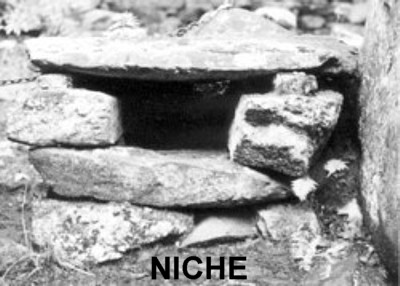 America's Stonehenge - Abandoned Chamber Niche