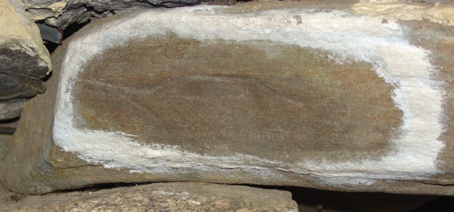 America's Stonehenge - Oracle Chamber Petroglyph