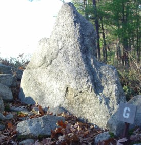 Mystery Hill NH - Summer Solstice Sunset Stone