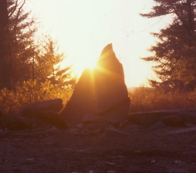 Mystery Hill NH - Winter Solstice Sunset Alignment